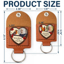 Family,Parents,Gift For Grandparents,Memorial,Sad - Custom Photo Memorial I'm Always With You - Personalized Wooden Pocket Hug