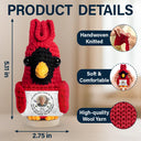 Memorial, Family, Gift For Grandparents - Custom Photo Memorial My Mind Still Talks To You - Personalized Doll Crochet With Custom Card