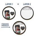 Memorial,Custom Photo,Gift For Father,Family,Gift For Mother,Sad - Custom Photo Memorial The Call I Wish I Could Take - Personalized Custom Shaped Car Visor Clip