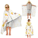 Happy, Summer, Gift For Kids, Beach - Custom Photo Mommy's Little Mermaid - Personalized Hooded Beach Towel