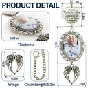 Graduation,Gift For Yourself,Custom Photo,Memorial,Sad - Custom Photo My Heart Is There - Personalized Graduation Tassel Charm