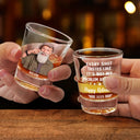 Retirement,Funny,Custom Photo - Custom Photo Not My Problem Anymore Happy Retirement - Personalized Shot Glass