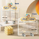 Christmas, Gift For Couples, Happy, Love - Custom Photo Our Love Is Timeless - Personalized Acrylic Perpetual Desk Calendar