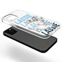 Custom Photo,Art Design,Pet Lovers,Adorable,Photo - Pencil Sketch - White BG - Custom Photo Pencil Sketch Art Dog Cat With Colorful Texts - Personalized Clear Phone Case