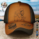 Gift For Father,Custom Photo,Art Design,Top Market,Confident,Photo - Pencil Sketch - Bold - Custom Photo Bold Sketch Best Dad Papa Ever - Personalized Classic Cap