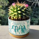 Custom Photo,Gift For Bestie,Funny - Custom Photo Pencil Sketch It Takes A Long Time To Grow An Old Friend - Personalized Ceramic Plant Pot