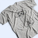 Pet Lovers,Pet Mom,Pet Dad,Dog Lovers,Dog Mom,Dog Dad,Cat Lovers,Cat Mom,Cat Dad,Non-Eng,Photo - Pencil Sketch,Adorable - Custom Photo Pencil Sketch Pet Dad Pet Mom - Personalized T Shirt