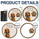 Christmas,Custom Photo,Pet Lovers,Memorial,Sad - Custom Photo Pet Memorial Pet Loss Forever In Our Hearts - Personalized 2-Layered Wooden Ornament