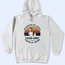 Gift For Father, Gift For Yourself, Love, Happy - Custom Photo Powered By Love, Fueled By Coffee Dad Life - Personalized T Shirt