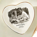 Gift For Couples, Gift For Husband, Gift For Wife, Gift For Boyfriend, Gift For Girlfriend, LGBT, Love, Engaged, Wedding, Married - Custom Photo Proposal Engagement Engaged Wedding Couple - Personalized Ring Dish