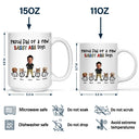 Gift For Yourself,Gift For Men,Pet Lovers,Pet Dad,Dog Lovers,Dog Dad,Cat Lovers,Cat Dad - Custom Photo Proud Dog Dad - Personalized Mug