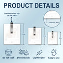 Custom Photo QR Code Song - Personalized Custom Shaped Acrylic Car Visor Clip