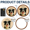 Pet Lovers,Dog Lovers,Cat Lovers,Love,Christmas - Custom Photo Realistic Watercolor Art Dog Cat Pet - Personalized 2-Layered Wooden Ornament