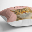 Pet Lovers, Dog Lovers, Cat Lovers, Love - Custom Photo Realistic Watercolor Art Dog Cat Pet - Personalized Pillow