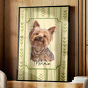 Gift For Bestie, Gift For Sisters, Custom Photo, Happy - Custom Photo Realistic Watercolor Art Dog Cat Pet Portrait - Personalized Poster