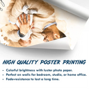 Gift For Husband,Gift For Men,Gift For Father,Gift For Grandpa,Non-Eng,Photo - Watercolor (remove BG),Cozy - Custom Photo Realistic Watercolor Art I Love You Dad Grandpa - Personalized Poster
