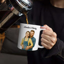 Love, Gift For Couples, Gift For Husband, Gift For Wife, Gift For Boyfriend, Gift For Girlfriend - Custom Photo Realistic Watercolor Art In Case I Don't Say It Enough - Personalized White Edge-to-Edge Mug