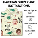 Gift For Men,Gift For Father,Gift For Grandpa - Custom Photo Reel Cool Dad - Personalized Hawaiian Shirt
