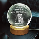 Gift For Couples,Gift For Husband,Gift For Wife,Gift For Boyfriend,Gift For Girlfriend,Love,Custom Photo - Custom Photo Remind How Much I Love You - Personalized Crystal Globe Lamp