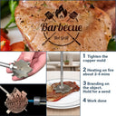 Happy, Gift For Yourself, Gift For Women, Gift For Men, Grilling - Custom Photo Restaurant Logo, Personal Brand Logo - Personalized Grilling Branding Stamp