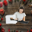 Gift For Yourself,Gift For Women,Gift For Men,Happy,Christmas,Custom Photo,Photo Hobby Ornament - Custom Photo Sewing Christmas Decorations - Personalized Acrylic Photo Ornament