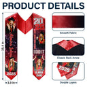 Graduation,Gift For Yourself,Gift For Women,Gift For Men - Custom Photo She Believed She Could So She Did - Personalized Stoles
