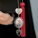 Graduation,Gift For Yourself,Memorial - Custom Photo So Much Of Me Is Made - Personalized Graduation Tassel Charm