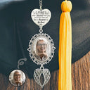 Graduation,Gift For Yourself,Memorial - Custom Photo So Much Of Me Is Made - Personalized Graduation Tassel Charm