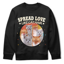 Dog Lovers,Pet Lovers,Dog Mom,Dog Dad,Cat Lovers,Cat Mom,Cat Dad,Pet Mom,Pet Dad,Love,Custom Photo - Custom Photo Spread Love Like Cat Hair Dog Hair - Personalized T Shirt