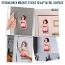 Custom Photo,Summer,Gift For Men,Gift For Yourself,Humorous,Cut-Face Photo - Custom Photo Summer Calling Booty - Personalized Squishy Acrylic Fridge Magnet