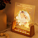 New Mom, New baby, Happy, Custom Photo - Custom Photo The Best Mommy Belongs To Me - Personalized Night Light
