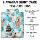 Gift For Yourself,Gift For Men,Gift For Husband,Gift For Grandpa,Gift For Father,Funny,Summer,Custom Photo - Custom Photo The Coolest Pop - Personalized Hawaiian Shirt