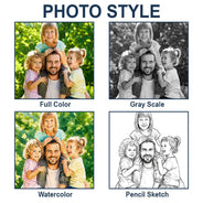 Gift For Husband,Gift For Couples,Custom Photo,Romantic,Upload Full Photo,Calendar - Custom Photo Calendar Together And Forever Yours - Personalized Mug