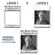 Custom Photo,Photo,Sympathetic - Custom Photo The Heaven Times - Personalized Custom Shaped Car Visor Clip