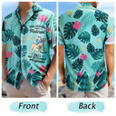 Beach, Summer, Poolside, Retirement, Gift For Women, Gift For Yourself, Gift For Wife, Funny - The Legend Has Retired - Personalized Hawaiian Shirt