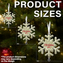 Christmas, Family, Parents, Gift For Grandparents, Happy, Cousin - Custom Photo The Love Between Family Is Forever - Personalized Custom Shaped Photo Projection Ornament