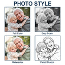 Custom Photo,Photo,Grateful - Custom Photo The Papa Times - Personalized Custom Shaped Car Visor Clip