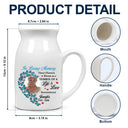 Memorial, Custom Photo, Sad - Custom Photo These Flowers Bloom As A Symbol - Personalized Ceramic Flower Vase