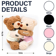 Humorous, Custom Photo, Married Couple, Gift For Couples, Wedding, Cut-Face Photo - Custom Photo These Kids Are Getting Married - Personalized Hugging Bear
