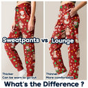 Gift For Grandpa, Gift For Mother, Gift For Father, Gift For Grandma, Happy, Christmas - Custom Photo This Grandpa Dad Belongs To Grandkids Christmas Characters - Personalized Pajama Pants