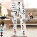 Custom Photo, Happy, Gift For Grandpa, Gift For Grandparents, Gift For Grandma, Gift For Mother, Gift For Father - Custom Photo This Grandpa Grandma Belongs To Kids Pet - Personalized Pajama Pants