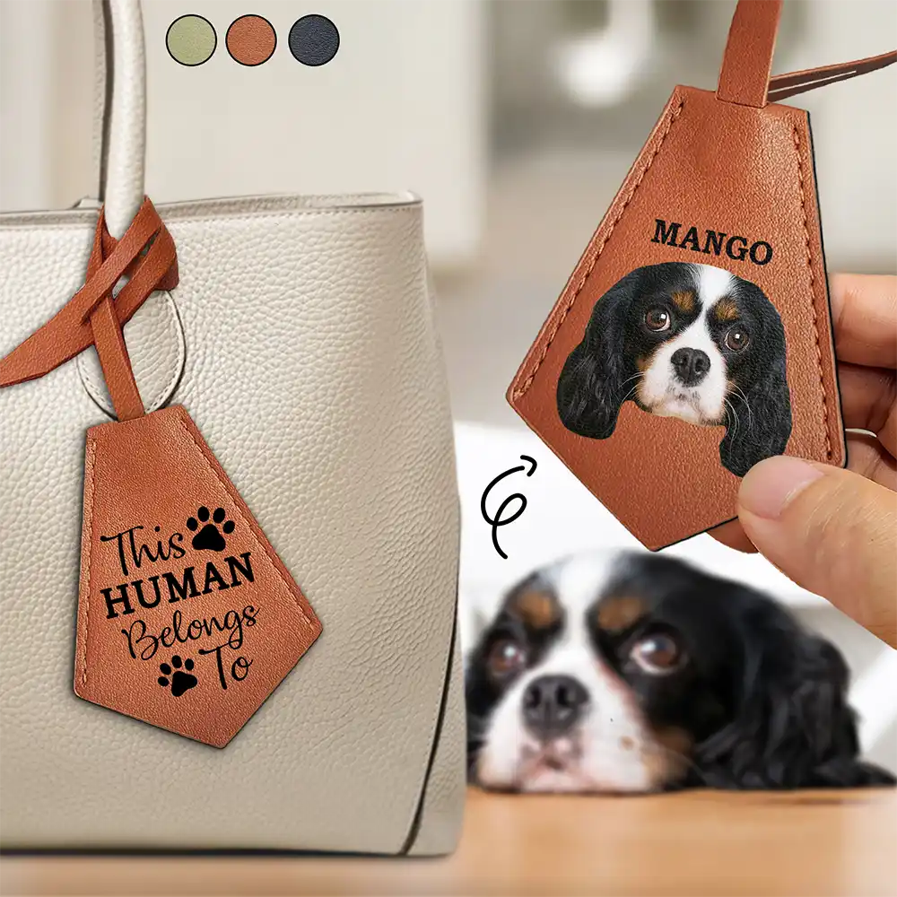 Personalized Leather Keychain – Wander Prints