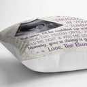 Happy,Gift For Wife,Parents,Gift For Mother,New baby,New Mom,Pregnant Mom - Custom Photo This Mother's Day I'll Be Snuggled Up In Your Tummy - Personalized Pillow