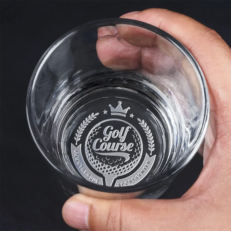 Gift For Father,Gift For Husband,Happy - Custom Photo To The Best Dad Coolest Husband Ever - Personalized Engraved Whiskey Glass