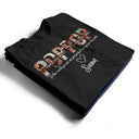 Gift For Father,Happy,Gift For Grandpa - Custom Photo To The World You Are One Person - Personalized T Shirt