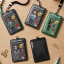 Art Design,Teacher,Confident,Back To School,Photo - Toybox Figure - Custom Photo Toybox Figure Best Teacher Ever - Personalized Badge Holder