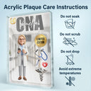 Custom Photo, Art Design, Nurse, Playful, Photo - Toybox Figure - Custom Photo Toybox Figure Nurse Limited Edition - Personalized Custom Shaped Acrylic Plaque