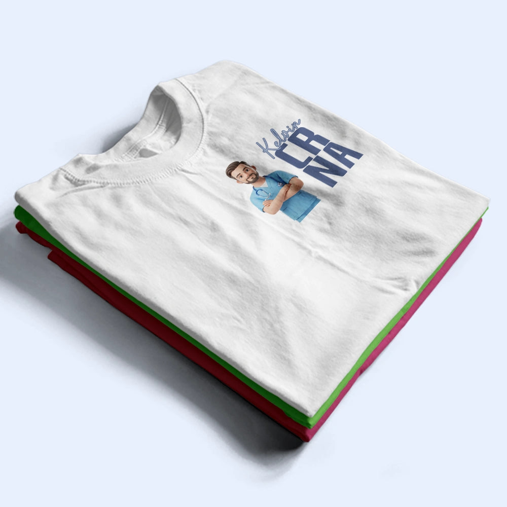 Art Design, Confident, Nurse, Custom Photo, Photo - Toybox Figure - Custom Photo Toybox Figure Nurse Limited Edition - Personalized T Shirt