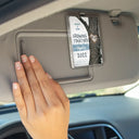 Gift For Couples,Custom Photo,Love - Custom Photo Tree Heart Carved Effect Couple Growing Together Since - Personalized Custom Shaped Acrylic Car Visor Clip