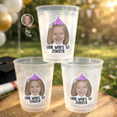 Gift For Women,Gift For Men,Gift For Yourself,Funny - Custom Photo Vintage Birthday Funny Face - Personalized Frosted Cups